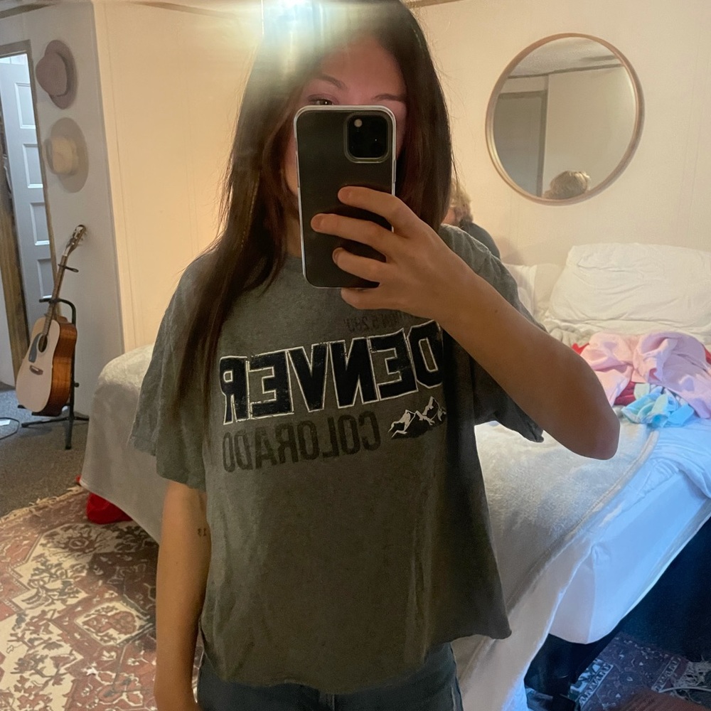 Denver cropped tshirt